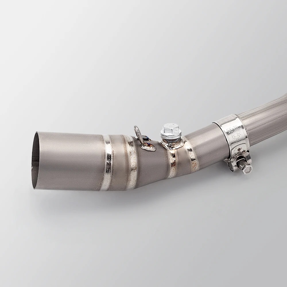 Xmax300 Titanium Alloy High-Performance Exhaust Connection 51mm Mid Section Muffler for XMAX 300 2017-2024 New Condition
